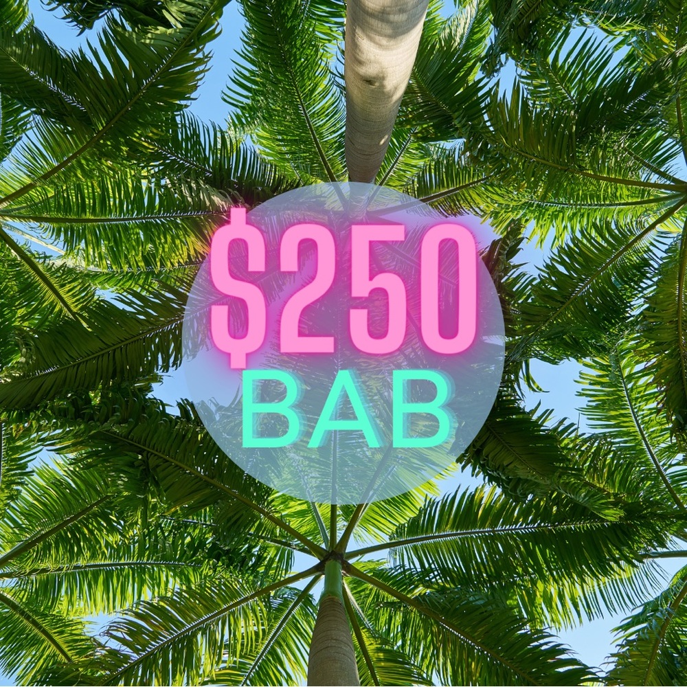 Live Show Listing - $250 item(s)
